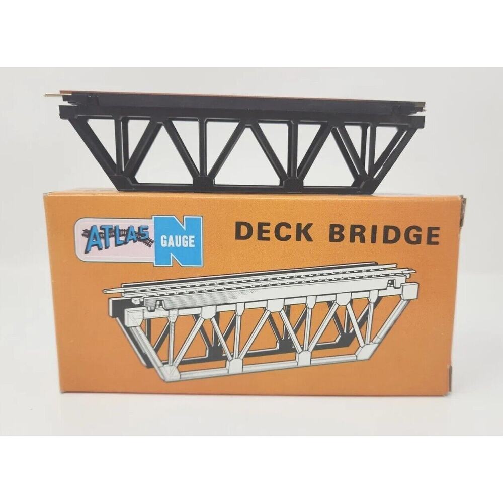 Atlas #2547 N Scale - Deck Truss Bridge New in Box U101